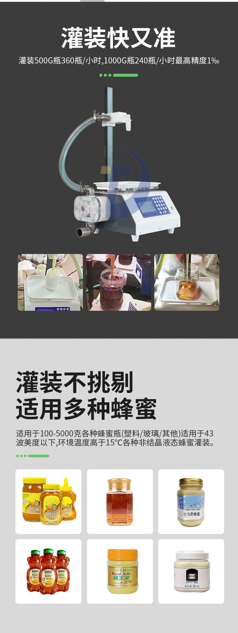 蜂蜜灌裝機(jī)五花八門該如何選擇？
